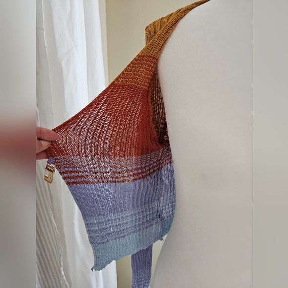 Bright, Multi-color knitted top/ Cardigan - Picture 8 of 8